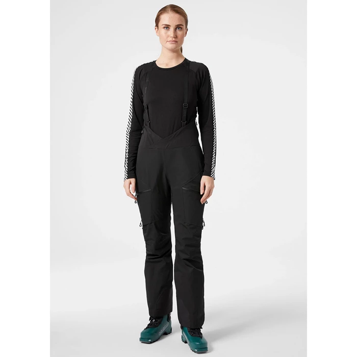 Pantalons De Randonnée Helly Hansen W Odin Mountain Infinity 3l Bib Femme Noir | 8794-VFRGJ