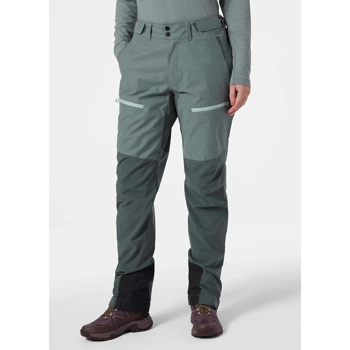 Pantalons De Randonnée Helly Hansen W Verglas Tur Femme Grise | 6752-QOMKI