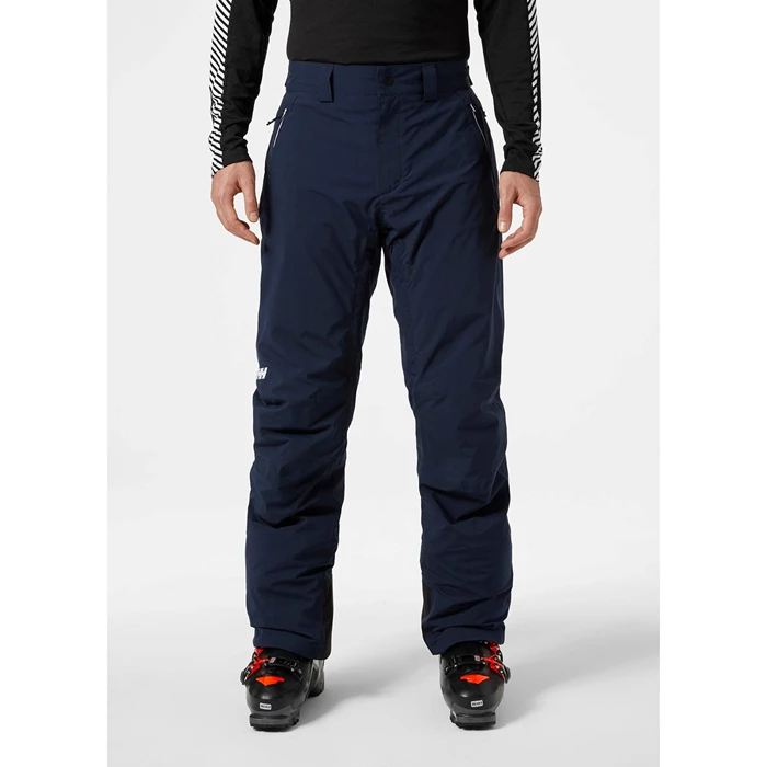 Pantalons De Ski Helly Hansen Bonanza Mono Materiel Insulated Homme Bleu Marine | 5241-YDPMW