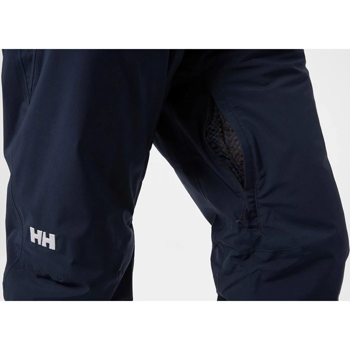 Pantalons De Ski Helly Hansen Bonanza Mono Materiel Insulated Homme Bleu Marine | 5241-YDPMW