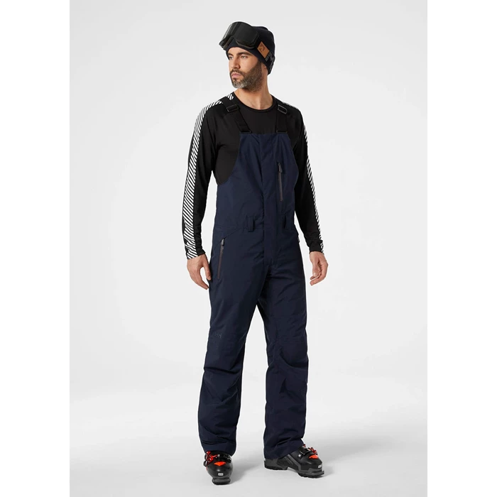 Pantalons De Ski Helly Hansen Legendary Insulated Bib Homme Bleu Marine | 8032-ZVGKH