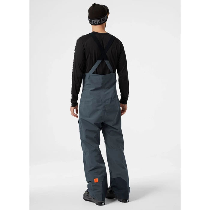 Pantalons De Ski Helly Hansen Ridge Infinity Bib Homme Grise | 4503-IDKRC