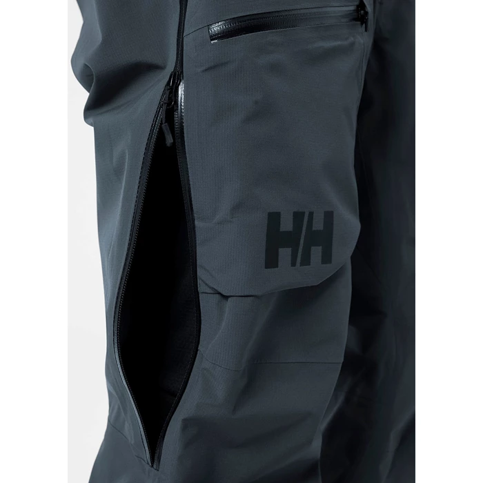 Pantalons De Ski Helly Hansen Ridge Infinity Bib Homme Grise | 4503-IDKRC