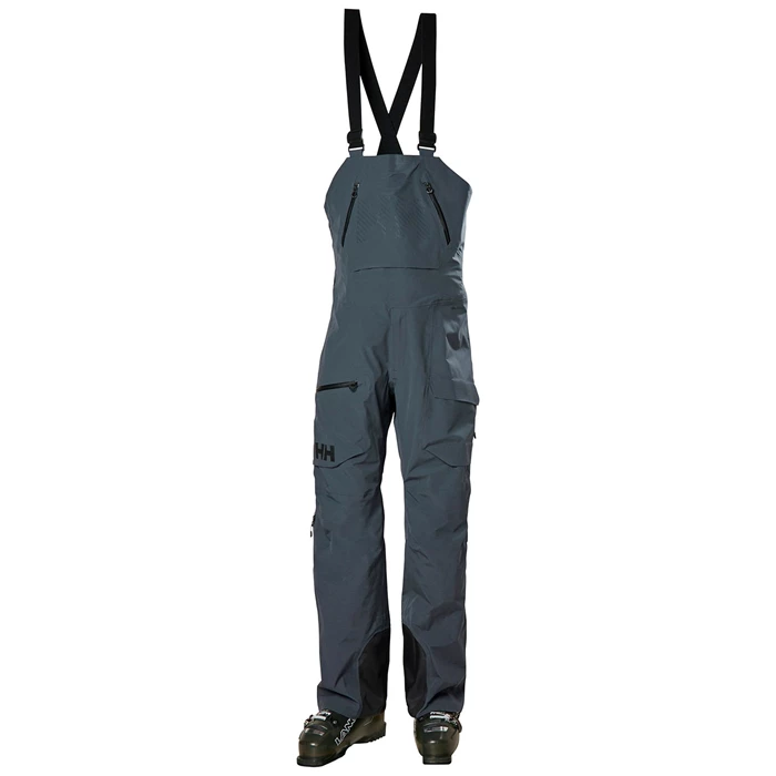 Pantalons De Ski Helly Hansen Ridge Infinity Bib Homme Grise | 4503-IDKRC