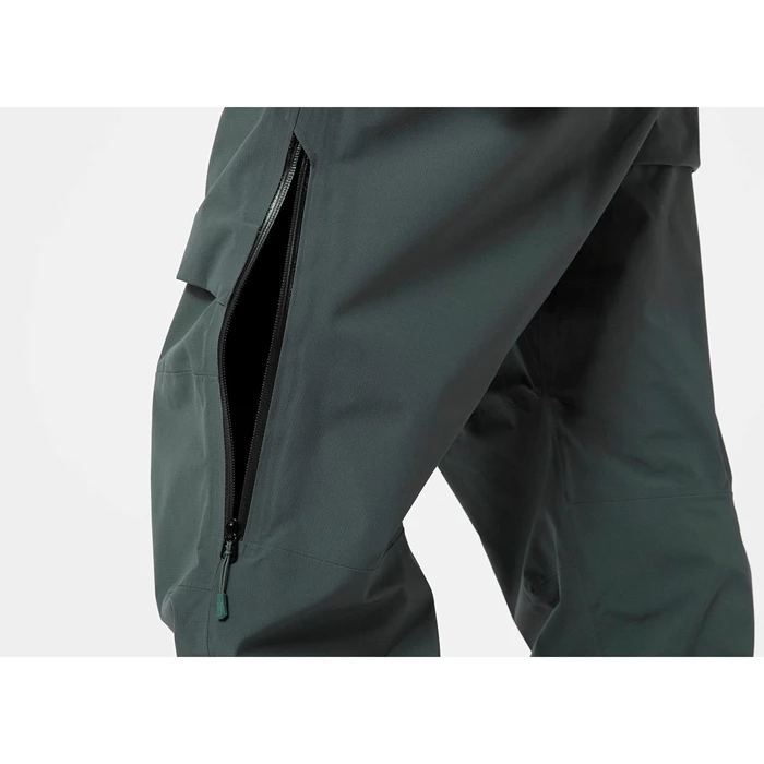 Pantalons De Ski Helly Hansen Ridge Infinity Bib Homme Grise | 6270-HFOLP