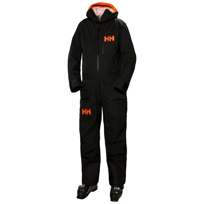 Pantalons De Ski Helly Hansen Ullr Chugach Infinity Powder Suit Homme Noir | 1580-CTLMG