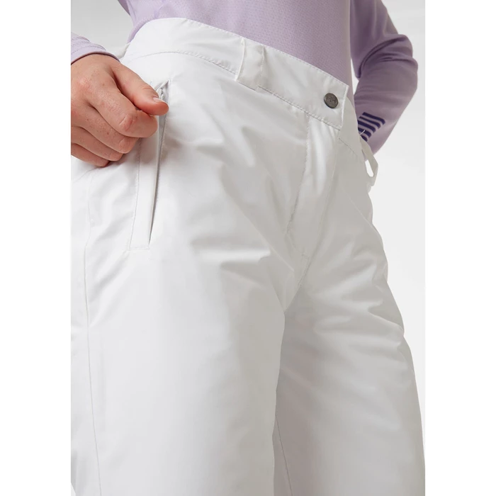 Pantalons De Ski Helly Hansen W Blizzard Insulated Femme Blanche | 4807-LNSKU