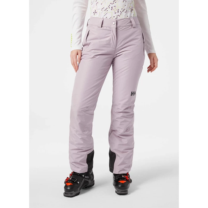 Pantalons De Ski Helly Hansen W Blizzard Insulated Femme Violette Grise | 5816-BCDYJ