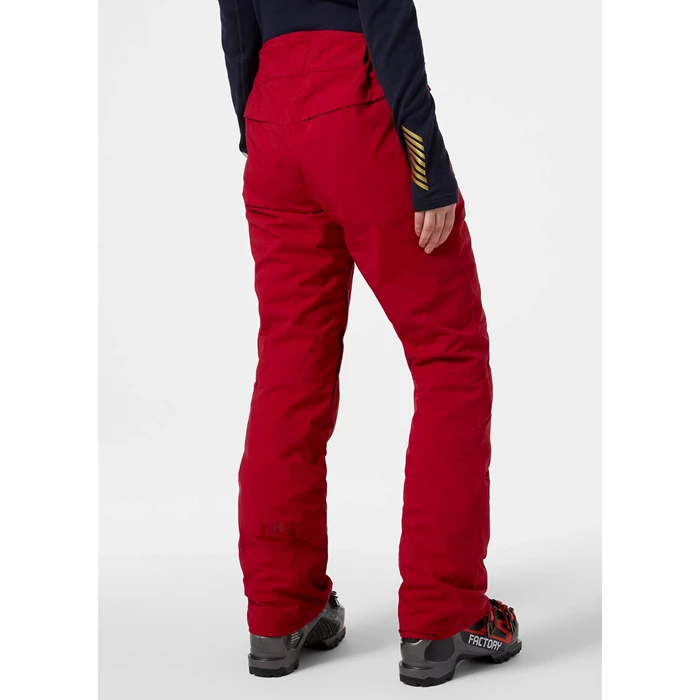 Pantalons De Ski Helly Hansen W Legendary Insulated Femme Rouge | 8241-FVRAD