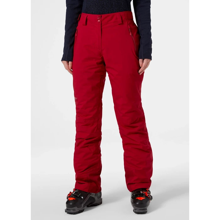 Pantalons De Ski Helly Hansen W Legendary Insulated Femme Rouge | 8241-FVRAD