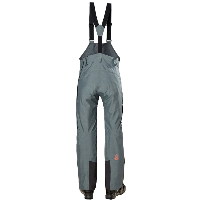 Pantalons De Ski Helly Hansen W Powderqueen Bib Femme Grise | 3945-POFKA