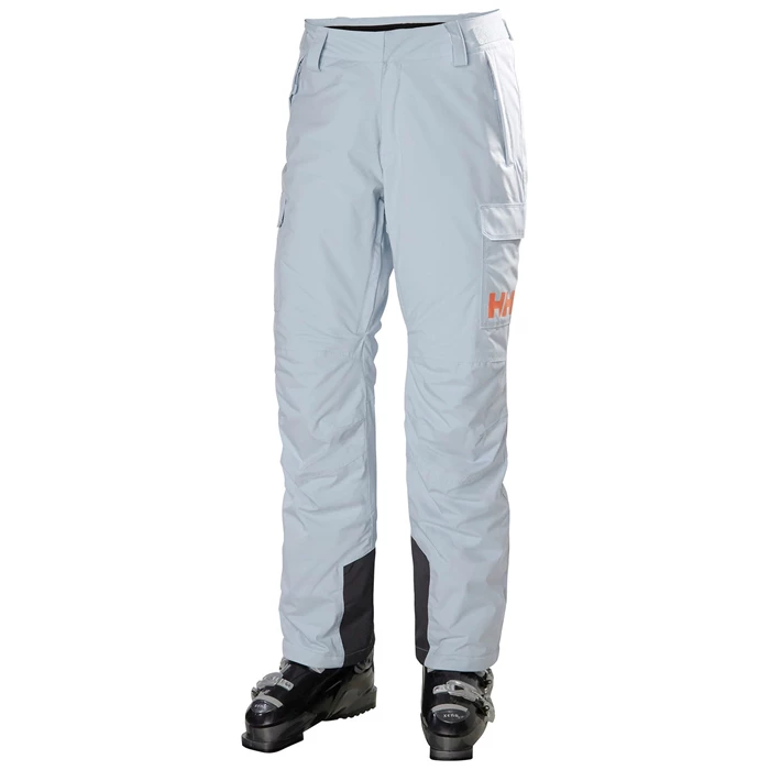 Pantalons De Ski Helly Hansen W Switch Cargo Insulated Femme Grise Bleu | 3698-OBACG