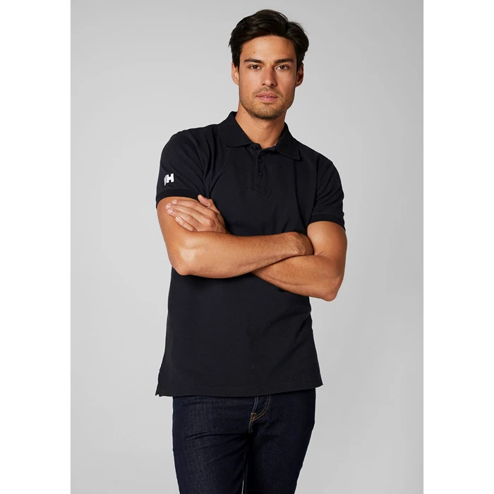 Polos Helly Hansen Crew Homme Bleu Marine | 3724-TNFYQ