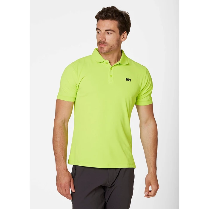 Polos Helly Hansen Driftline Homme Vert Clair | 5692-ZDJBO