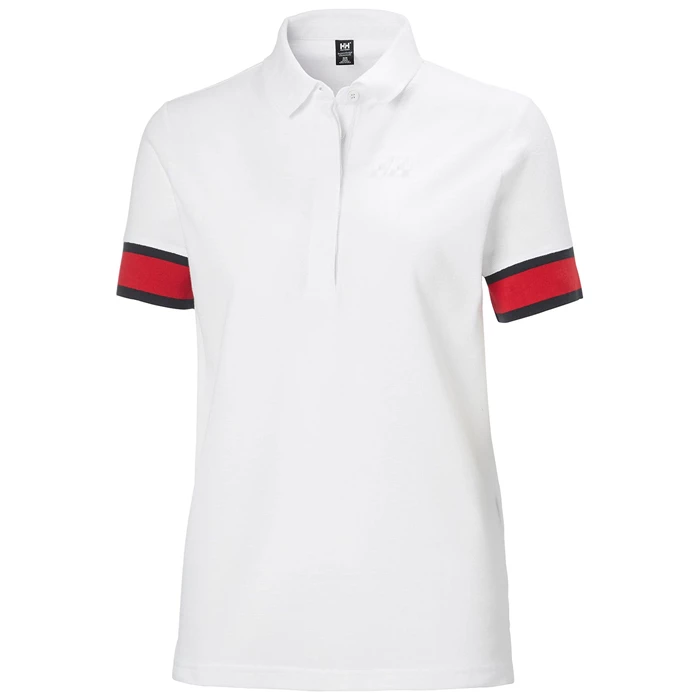 Polos Helly Hansen W Thalia Pique Femme Blanche | 8510-OMZVU