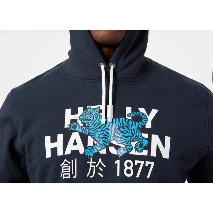 Sweats Helly Hansen Celebrationhooded Homme Bleu Marine | 8361-RAKTU