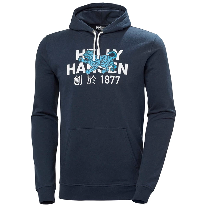 Sweats Helly Hansen Celebrationhooded Homme Bleu Marine | 8361-RAKTU