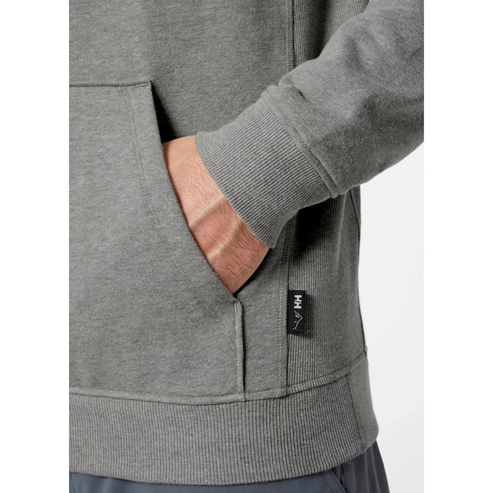 Sweats Helly Hansen F2f Organic Cottonhooded Homme Grise | 3084-ZWAXF