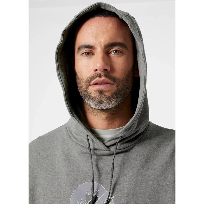 Sweats Helly Hansen F2f Organic Cottonhooded Homme Grise | 3084-ZWAXF