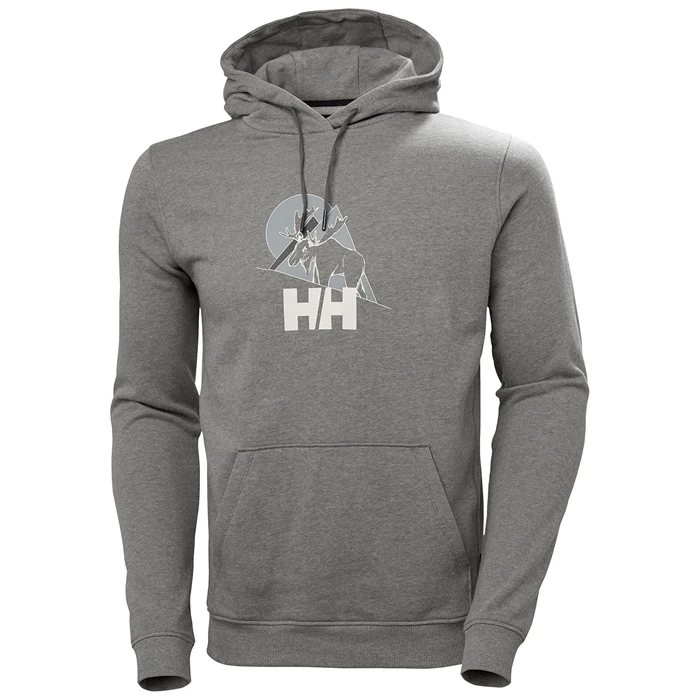 Sweats Helly Hansen F2f Organic Cottonhooded Homme Grise | 3084-ZWAXF