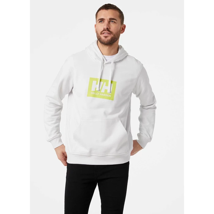 Sweats Helly Hansen Hh Boxhooded Homme Grise Jaune | 7138-VGKXM