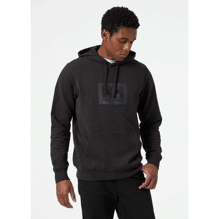 Sweats Helly Hansen Hh Boxhooded Homme Noir | 6045-DVBZO