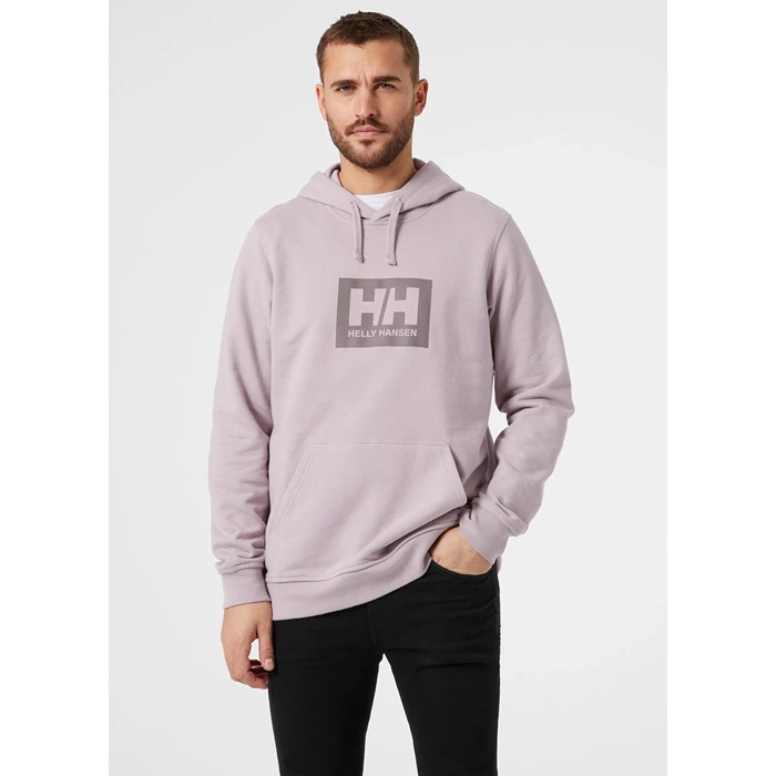 Sweats Helly Hansen Hh Boxhooded Homme Violette Grise | 5982-ZMLWA