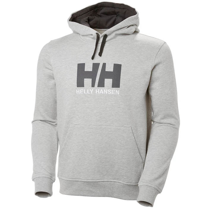 Sweats Helly Hansen Hh Logo Encapuchonné Homme Grise | 2195-TJXIK