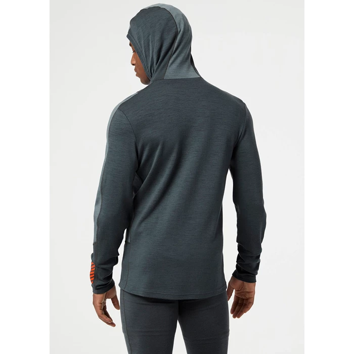 Sweats Helly Hansen Lifa Merino Legere Encapuchonné Homme Grise | 5913-ZQTVI