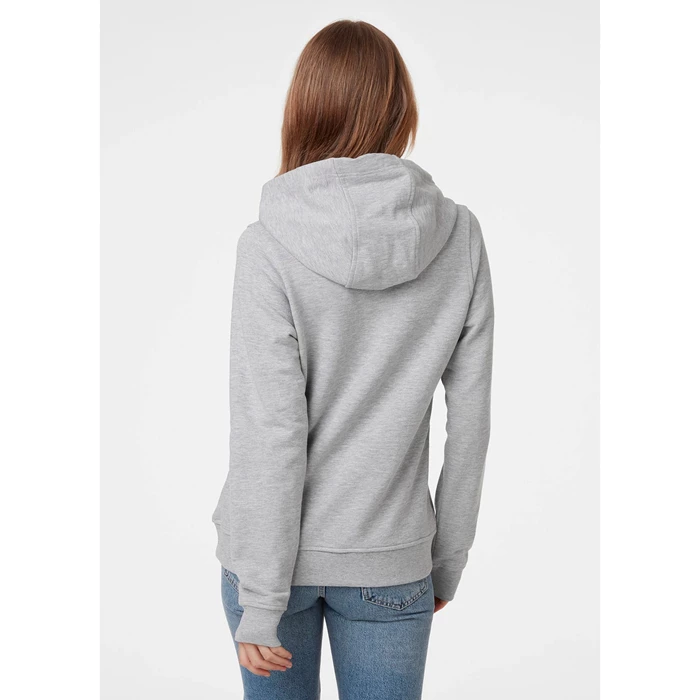 Sweats Helly Hansen W Hh Logo Encapuchonné Femme Grise | 1387-JABMX