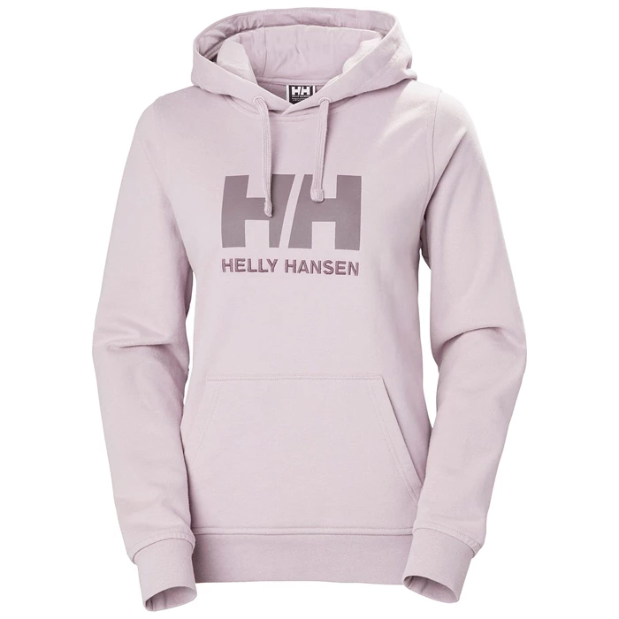 Sweats Helly Hansen W Hh Logo Encapuchonné Femme Grise | 6758-WMALZ