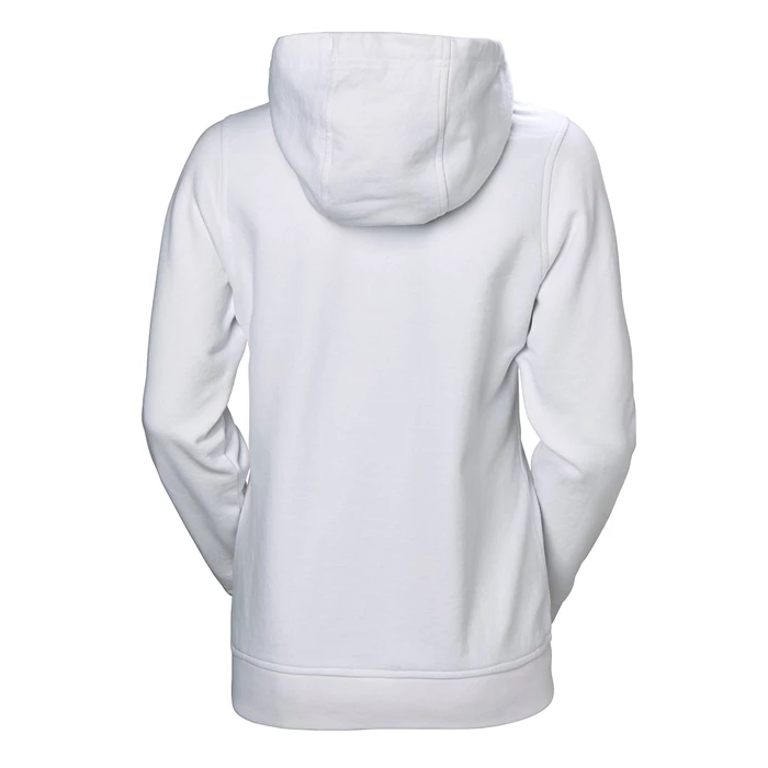 Sweats Helly Hansen W Hh Logo Encapuchonné Femme Blanche | 6849-OKBHM