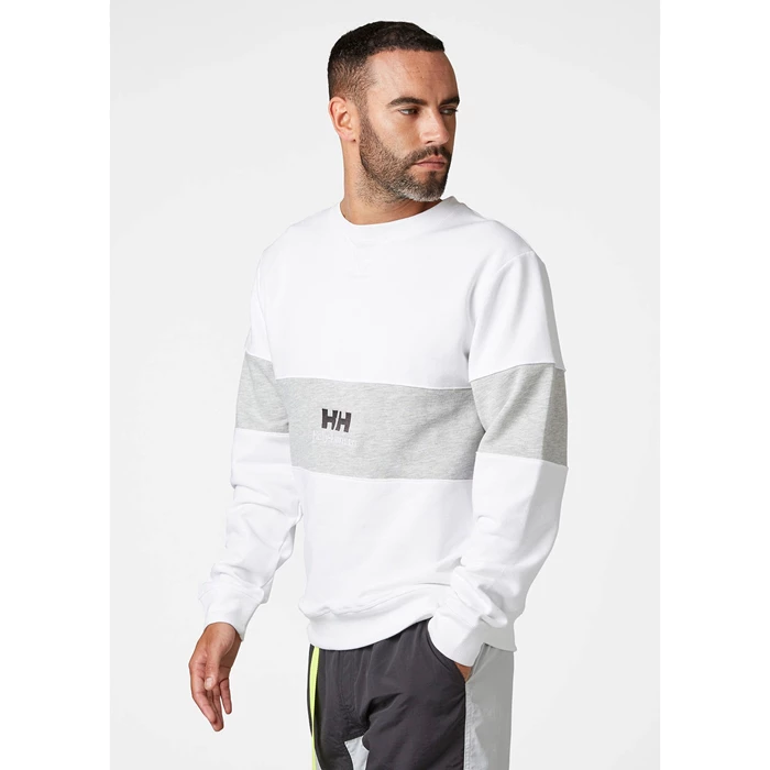 Sweats Helly Hansen Yu20 Crew Neck Sweat Homme Blanche | 3971-ZJHYP