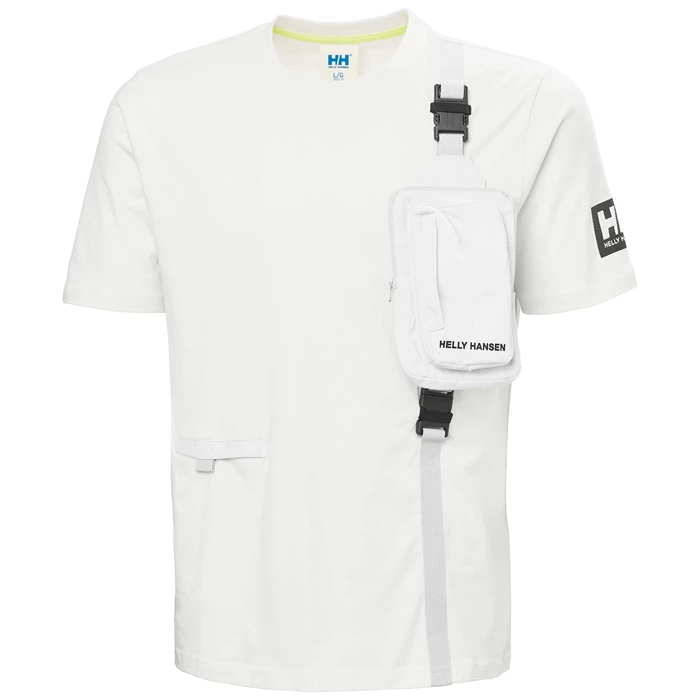 T Chemises Helly Hansen Hh Arc S21 Ocean Homme Grise Blanche | 2473-LQJKV