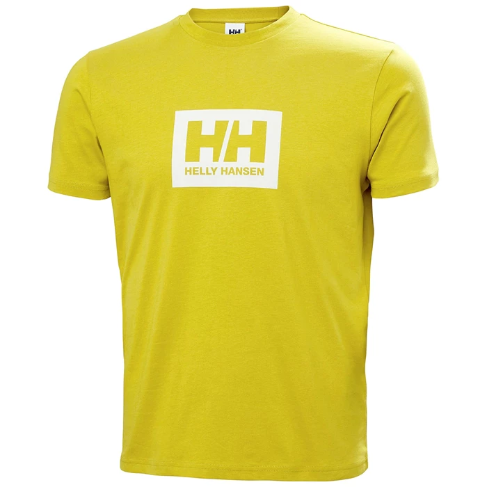 T Chemises Helly Hansen Hh Box Homme Jaune | 8473-TRMPF