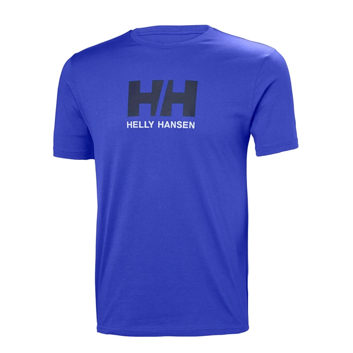 T Chemises Helly Hansen Hh Logo Homme Bleu Royal Bleu | 4527-VGHDQ