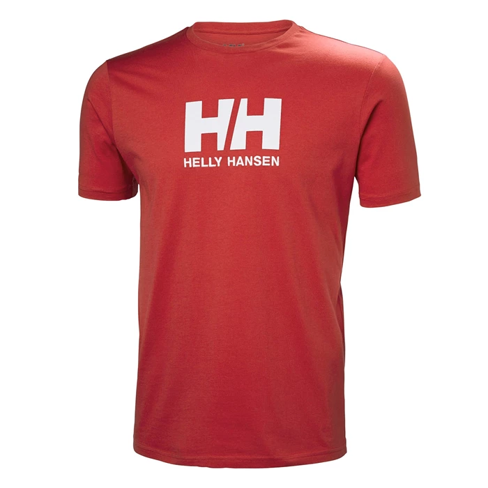 T Chemises Helly Hansen Hh Logo Homme Rouge | 8725-QMKPT