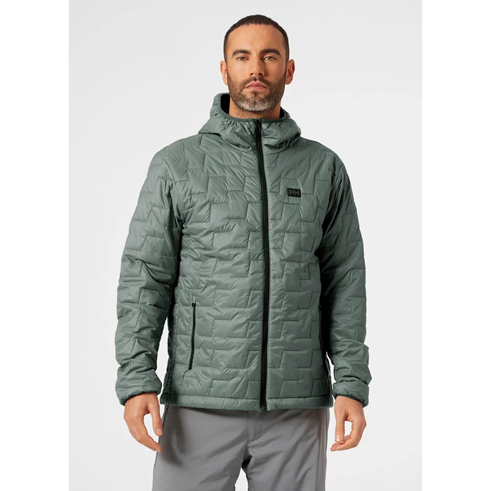 Vestes D'extérieur Helly Hansen Lifaloft Encapuchonné Homme Grise | 3208-FVEUH