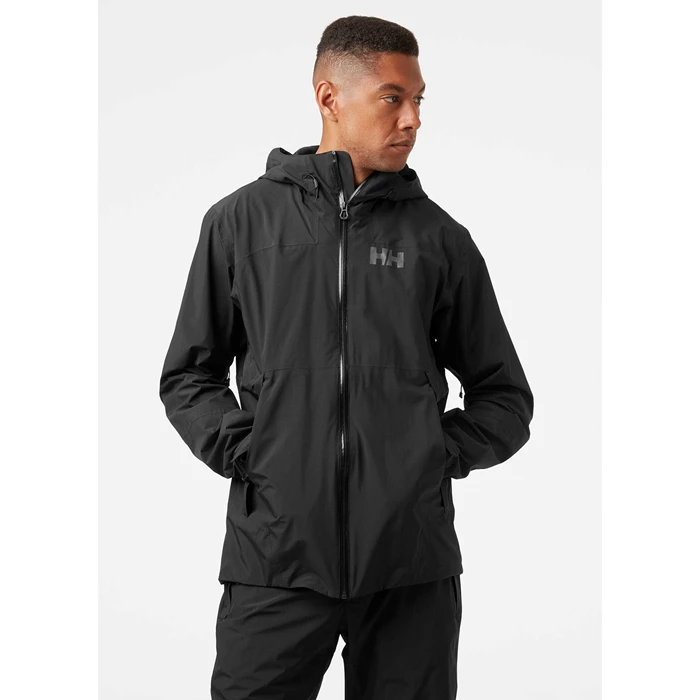 Vestes D'extérieur Helly Hansen Verglas 2l Ripstop Homme Noir | 0618-AEBTI