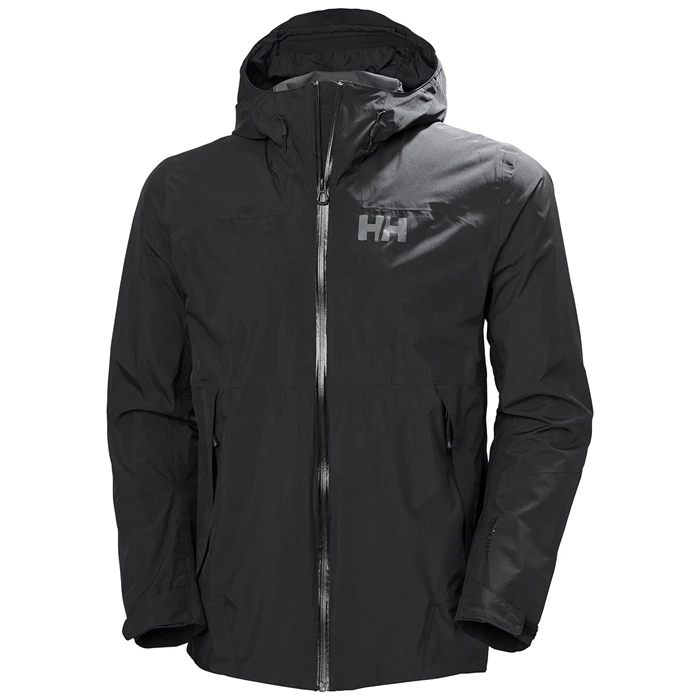 Vestes D\'extérieur Helly Hansen Verglas 2l Ripstop Homme Noir | 0618-AEBTI