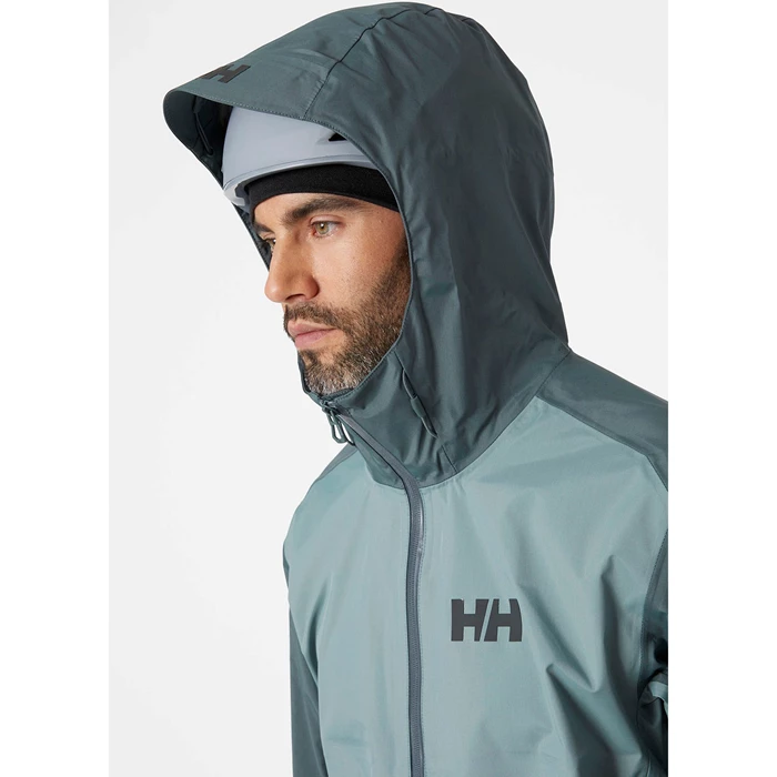 Vestes D'extérieur Helly Hansen Verglas 3l 2.0 Homme Bleu Grise | 3984-ZGRWY