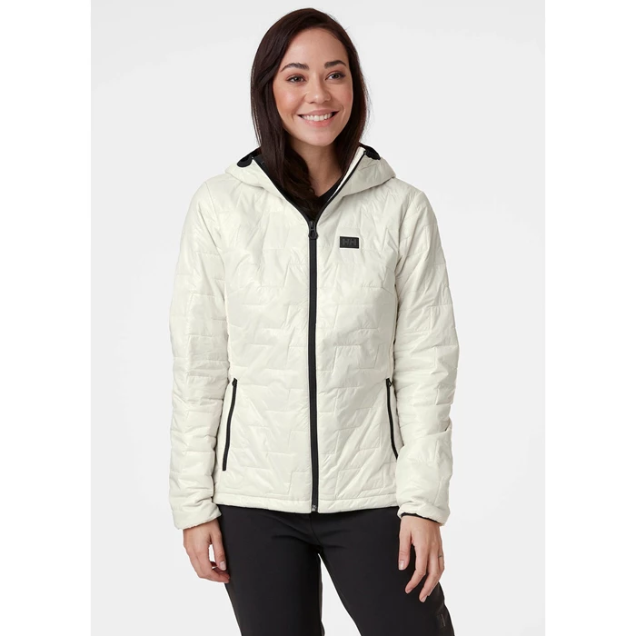 Vestes D'extérieur Helly Hansen W Lifaloft Encapuchonné Femme Blanche | 4037-ILYUR