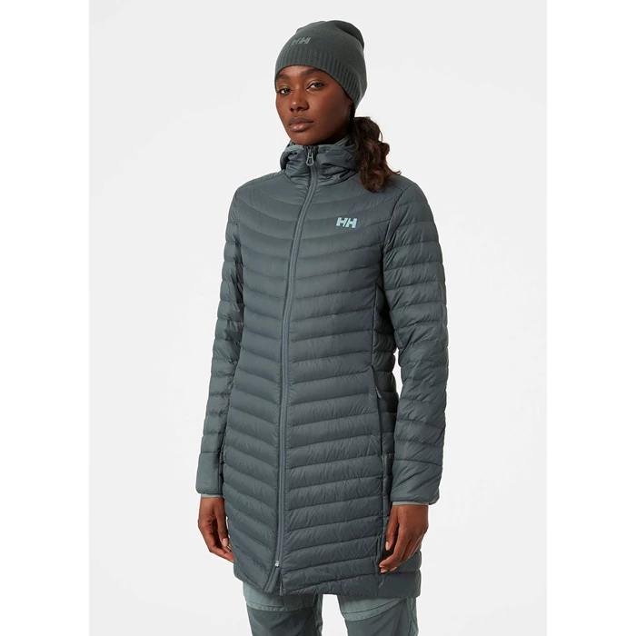 Vestes D'extérieur Helly Hansen W Verglas Long Femme Grise | 2094-DJICF