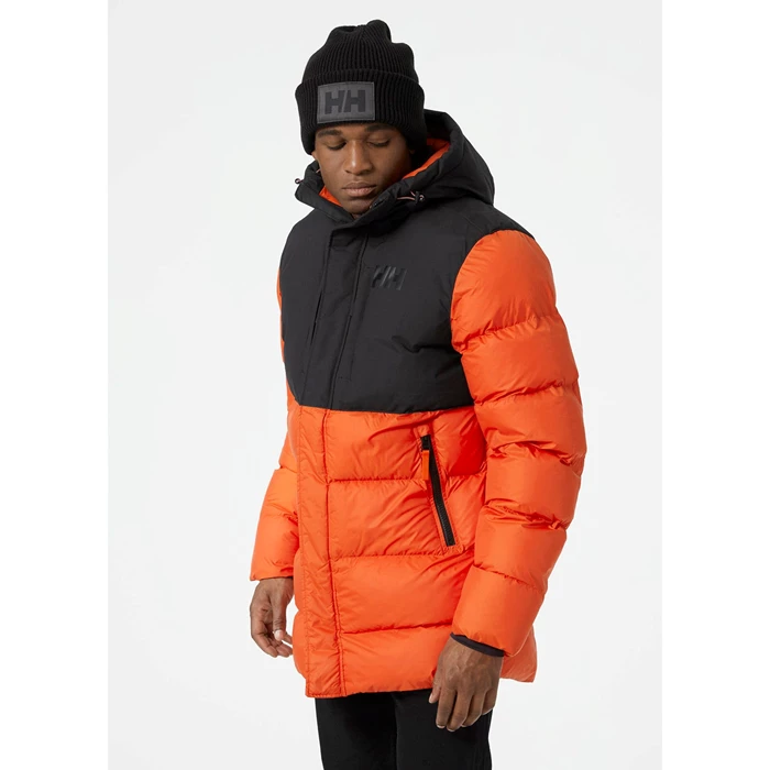 Vestes D'hiver Helly Hansen Active Puffy Long Homme Noir Rouge | 5620-QEGPA