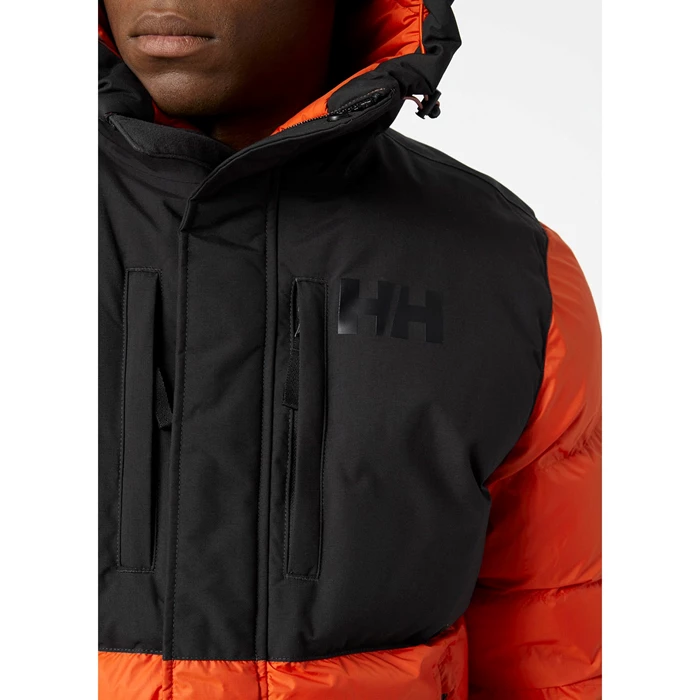 Vestes D'hiver Helly Hansen Active Puffy Long Homme Noir Rouge | 5620-QEGPA