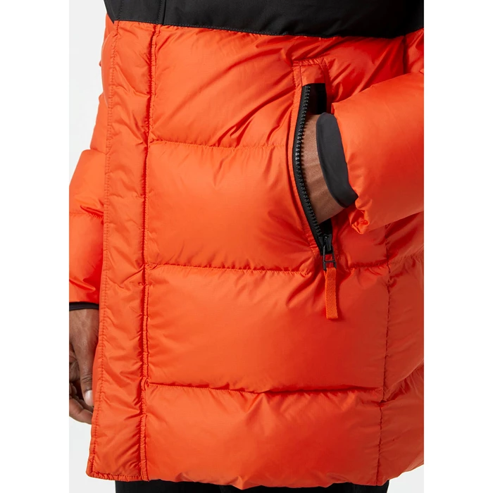 Vestes D'hiver Helly Hansen Active Puffy Long Homme Noir Rouge | 5620-QEGPA