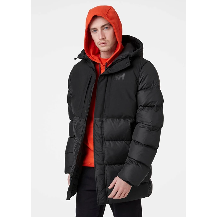 Vestes D'hiver Helly Hansen Active Puffy Long Homme Noir | 7056-UXCDK