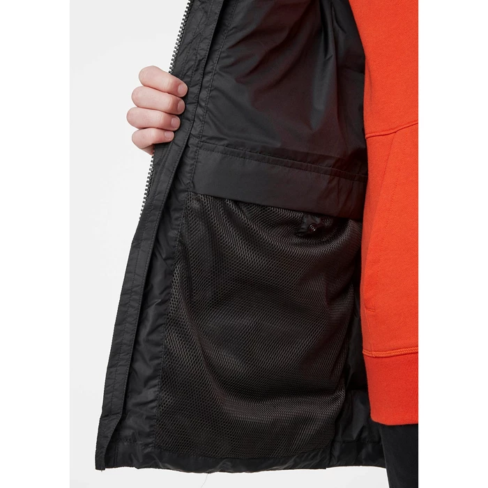 Vestes D'hiver Helly Hansen Active Puffy Long Homme Noir | 7056-UXCDK