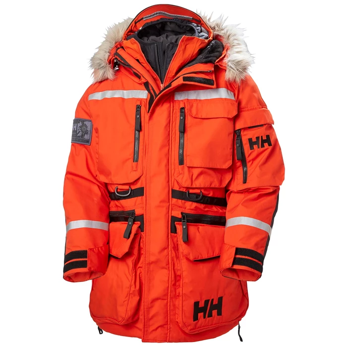 Vestes D'hiver Helly Hansen Arctic Patrol Modular Homme Rouge Grise | 0786-KAVPC