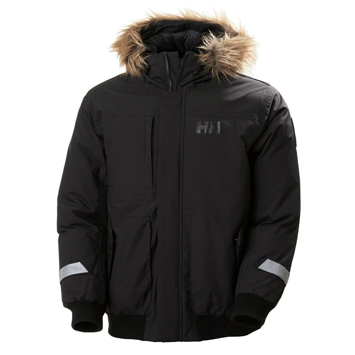 Vestes D\'hiver Helly Hansen Barents Bomber Homme Noir | 4735-DBWRI